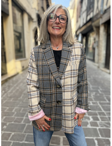 Veste NUAVEY grey mel Nümph