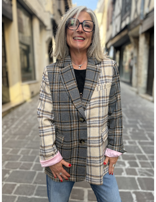 Veste NUAVEY grey mel Nümph