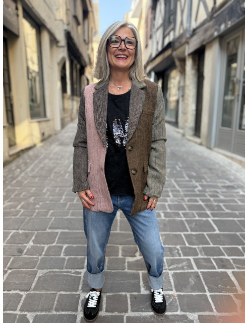 Veste NUAVEY herringbone Nümph