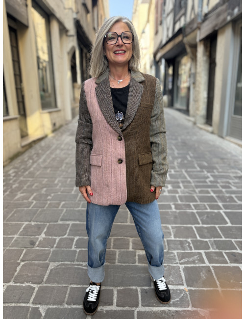 Veste NUAVEY herringbone Nümph