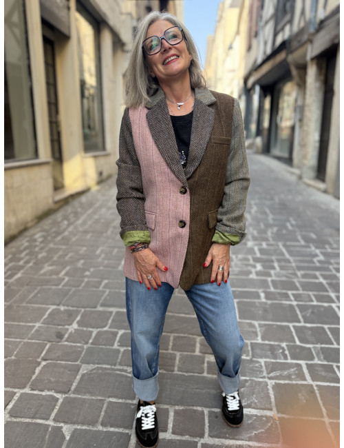 Veste NUAVEY herringbone Nümph