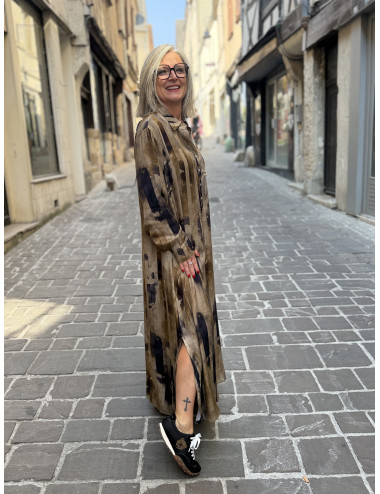 Robe RACHEL marqueterie Hod
