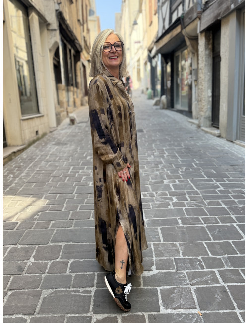 Robe RACHEL marqueterie Hod