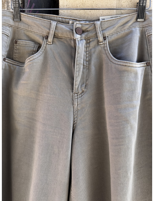 Jeans DJULI barrel cobblestone Cream