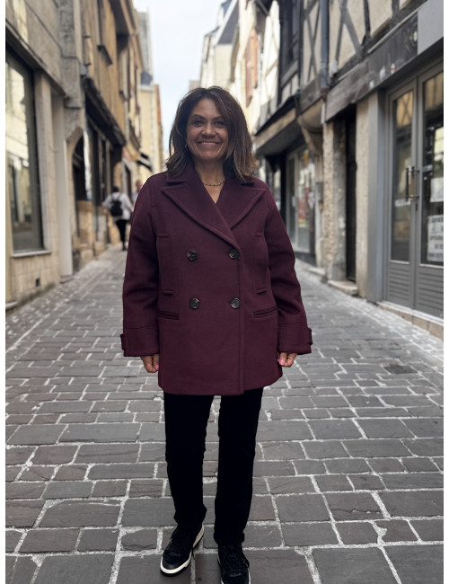 Manteau ARINA porto red King Louie