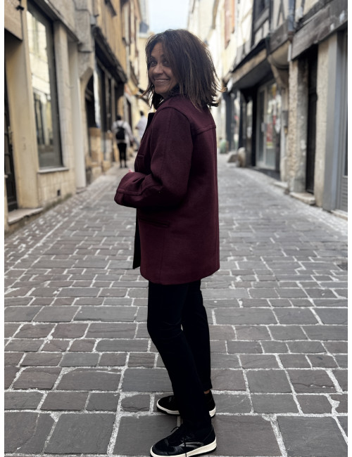 Manteau ARINA porto red King Louie
