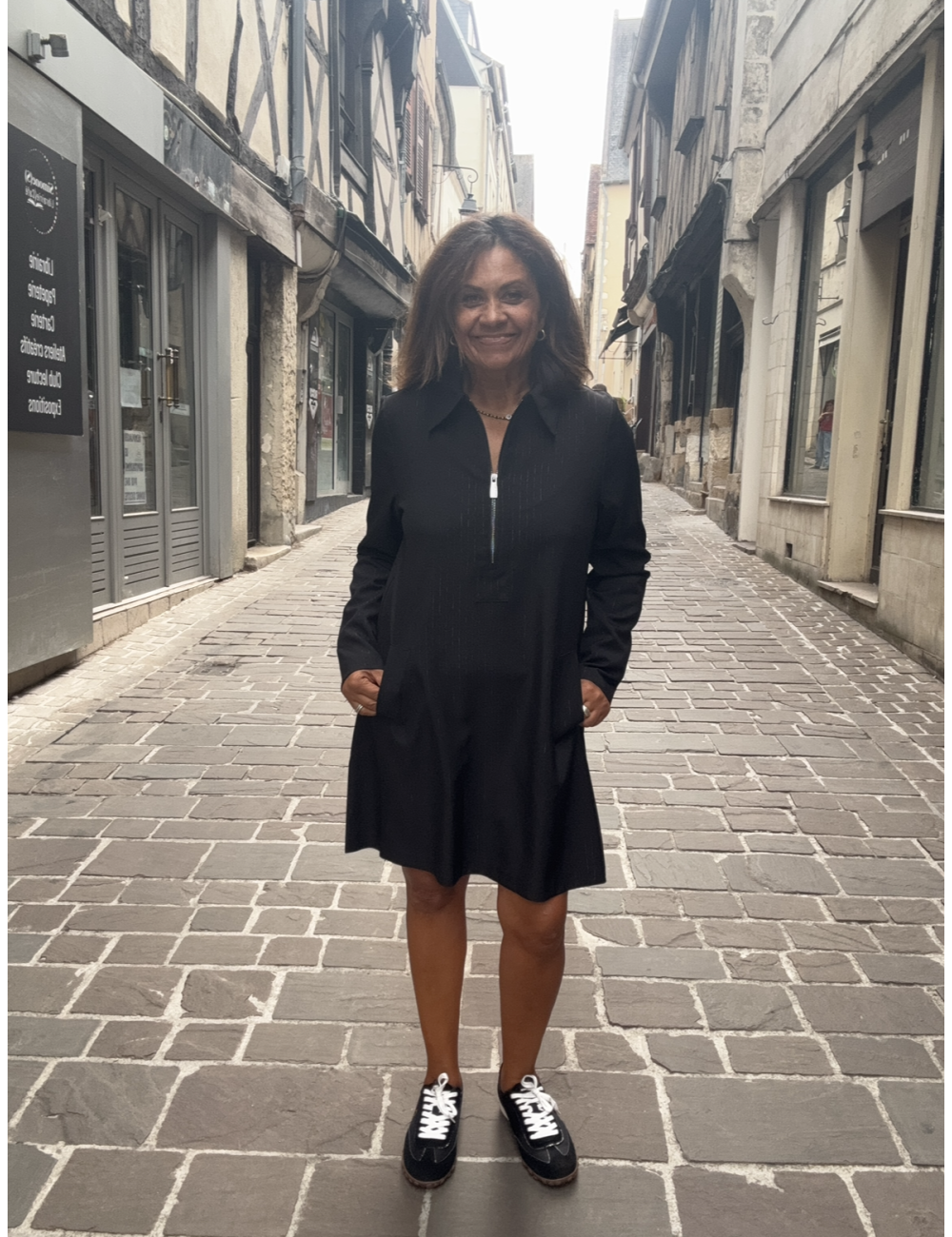 Robe courte à col Lola Casademunt