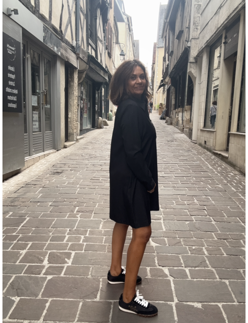 Robe courte à col Lola Casademunt