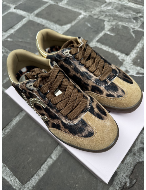 Sneakers léopard Lola Casademunt