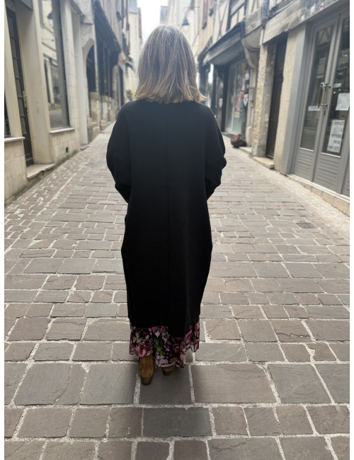 Manteau / gilet KOH noir Orféo
