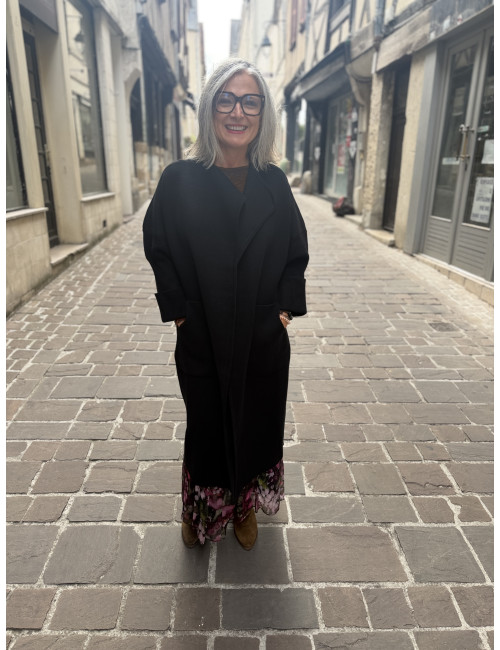 Manteau / gilet KOH noir Orféo