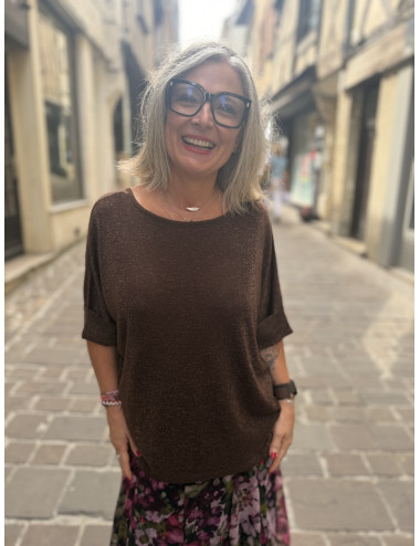 Pull Buckley chocolat Karma Koma