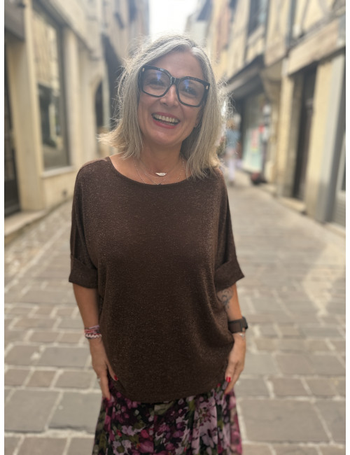 Pull Buckley chocolat Karma Koma