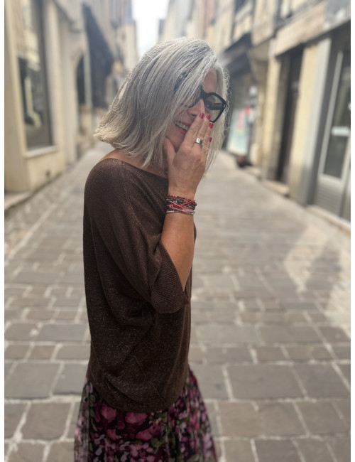 Pull Buckley chocolat Karma Koma