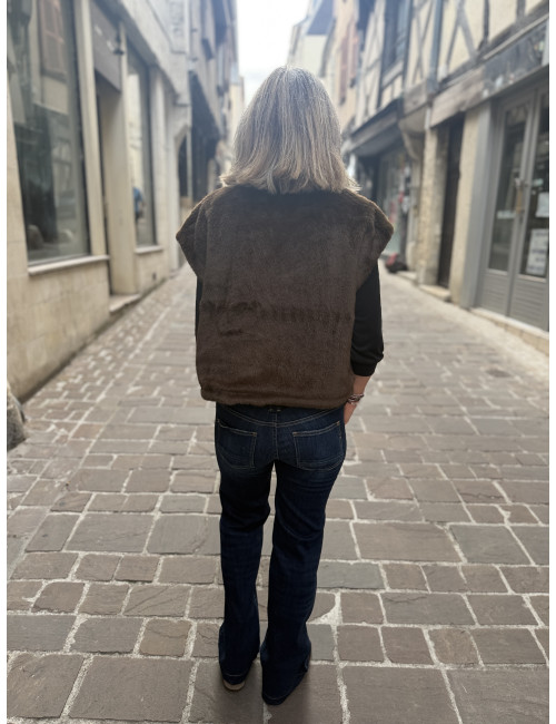 Blouson sans manches FAUVE bear Le Temps Des Cerises