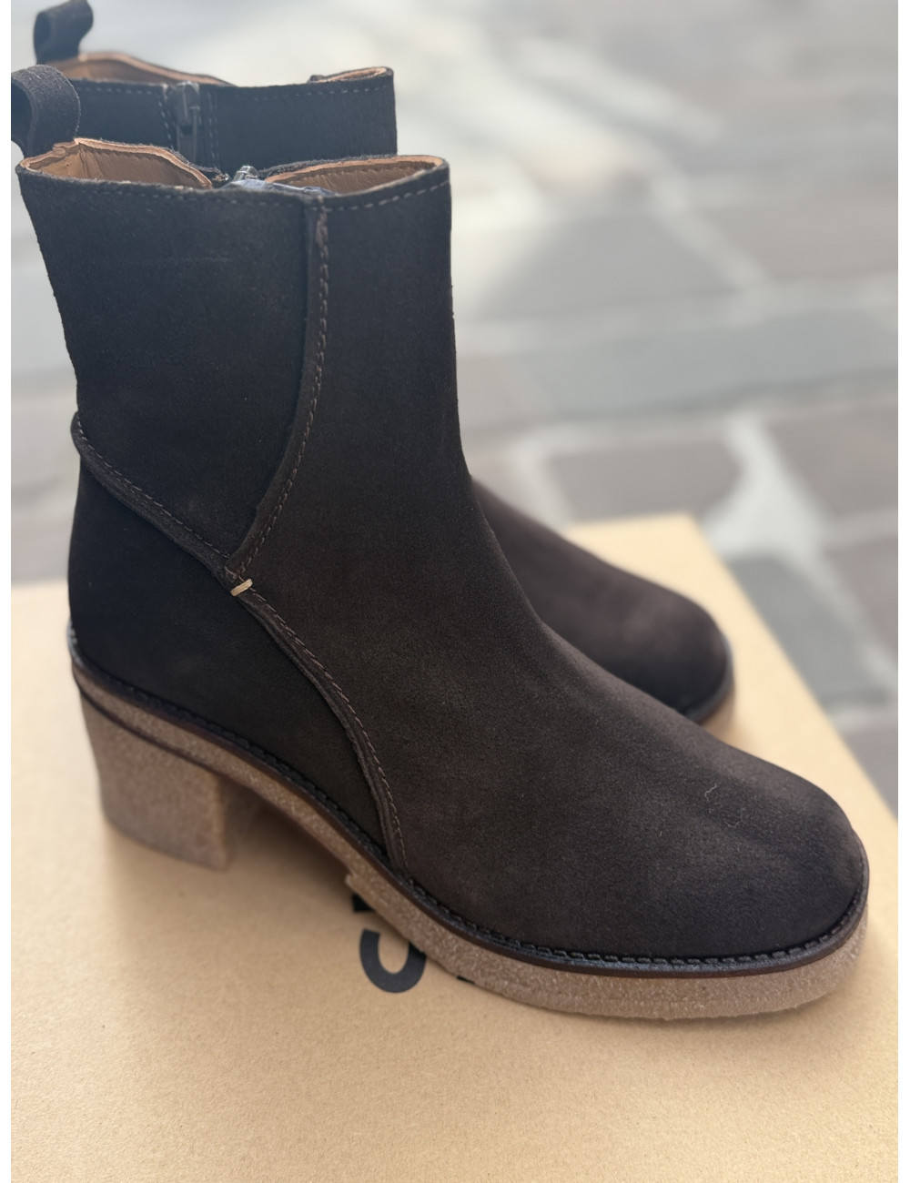 Boots JODIE chocolat ALIWELL