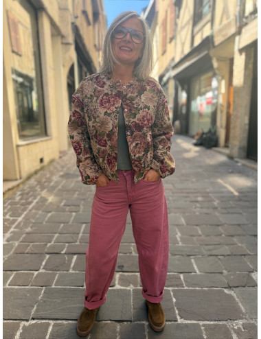 Veste imprimée PETUJA Cream