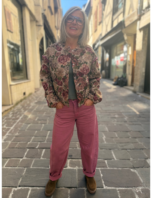 Veste imprimée PETUJA Cream
