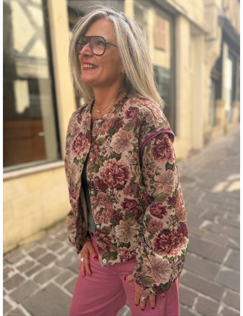 Veste imprimée PETUJA Cream