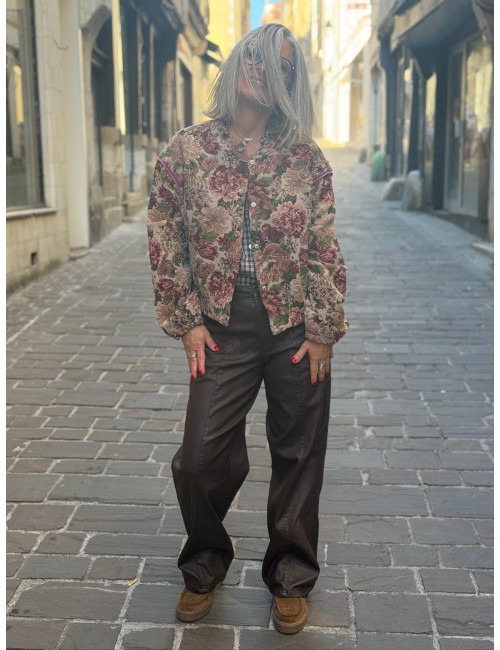 Veste imprimée PETUJA Cream