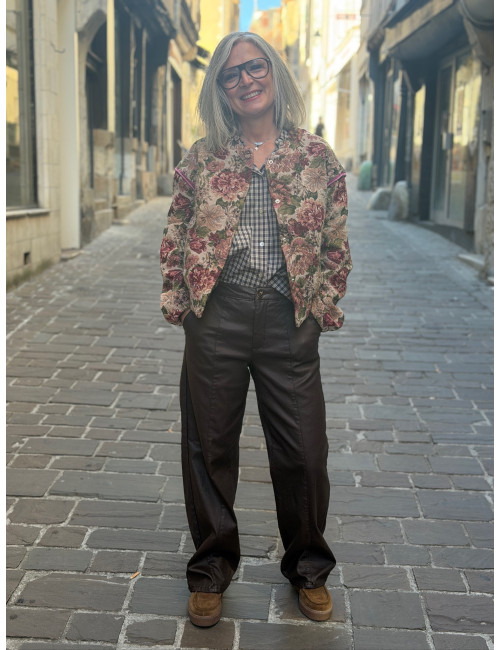 Veste imprimée PETUJA Cream