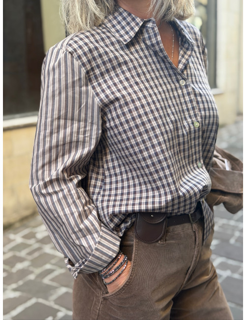 Pantalon velours chocolat BRADY  Cream