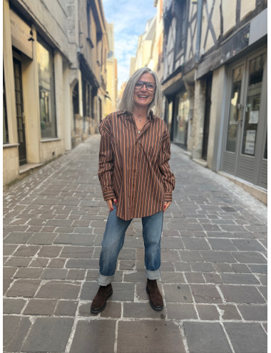 Chemise RALPH rayée Karma Koma