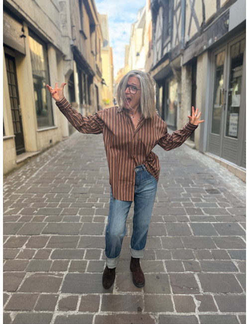 Chemise RALPH rayée Karma Koma