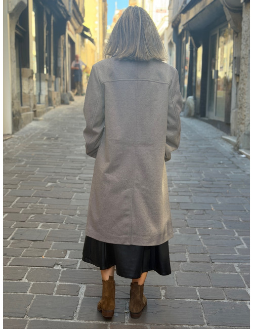 Manteau long JAZE Cream