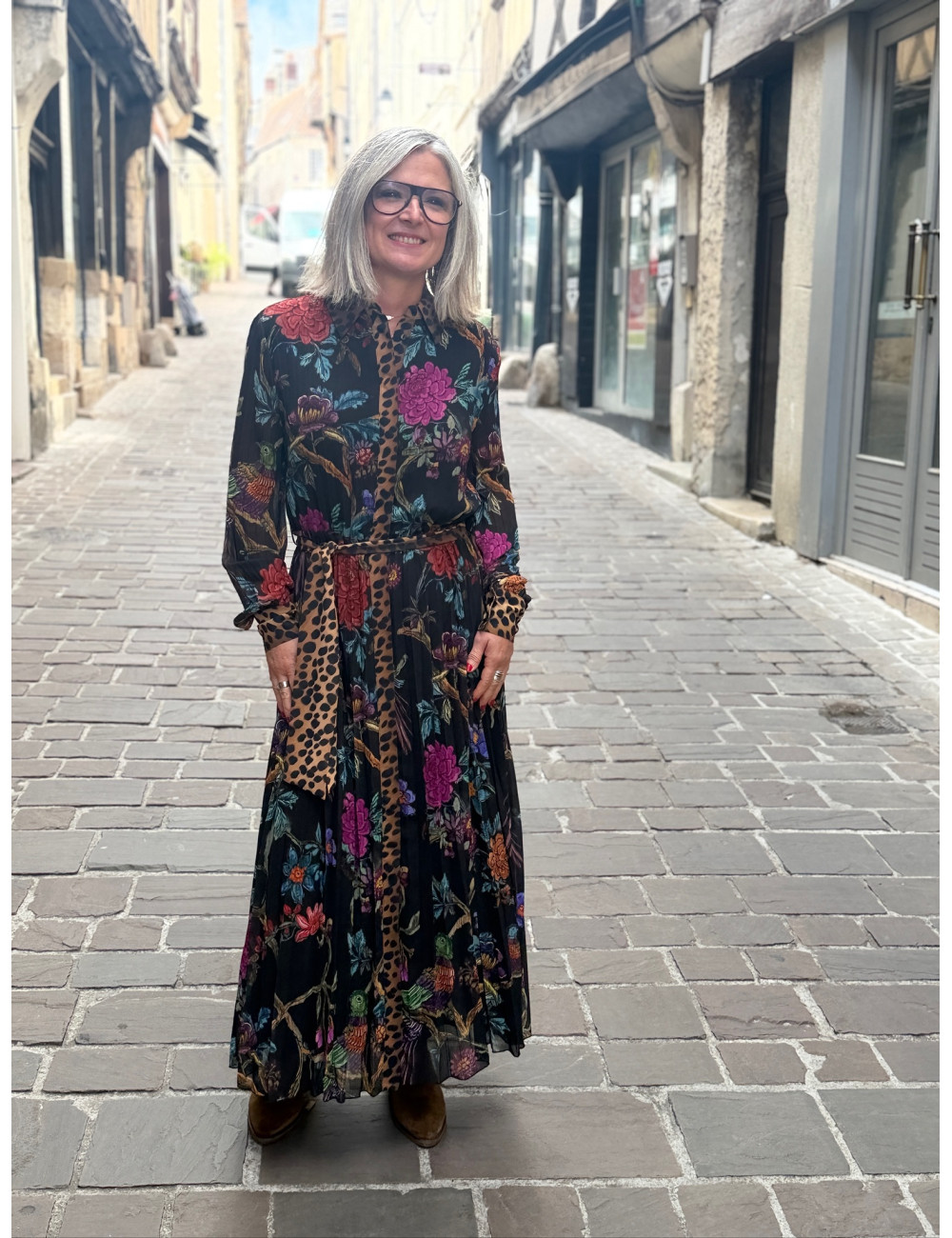 Robe longue imprimée Lola Casademunt