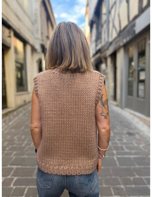 Gilet EOLIA rose Orféo