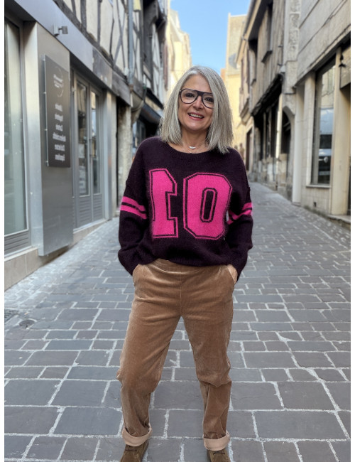 Pull NAOMI cocoa One Tee