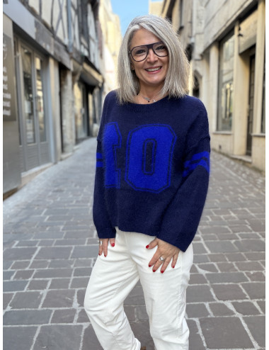 Pull NAOMI indigo One Tee