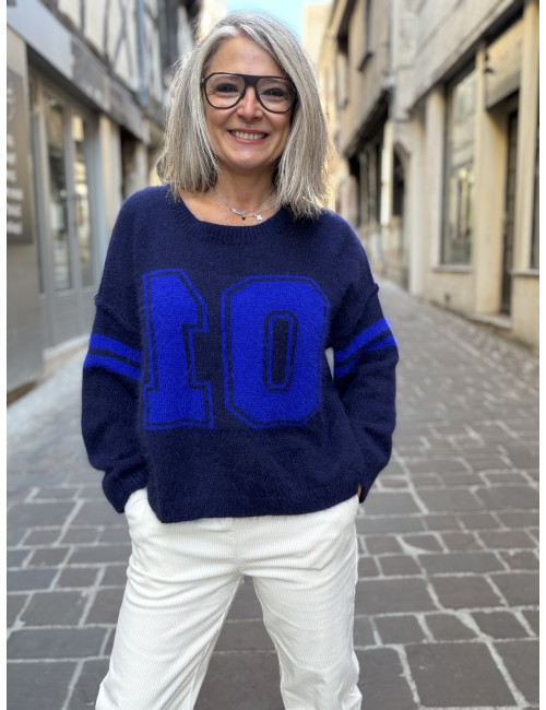 Pull NAOMI indigo One Tee