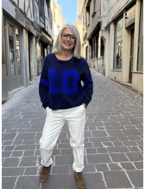 Pull NAOMI indigo One Tee