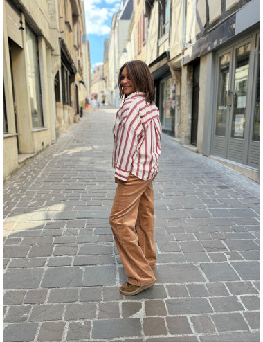 Pantalon velours camel ETYPINA Etymologie