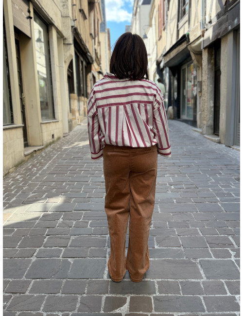 Pantalon velours camel ETYPINA Etymologie