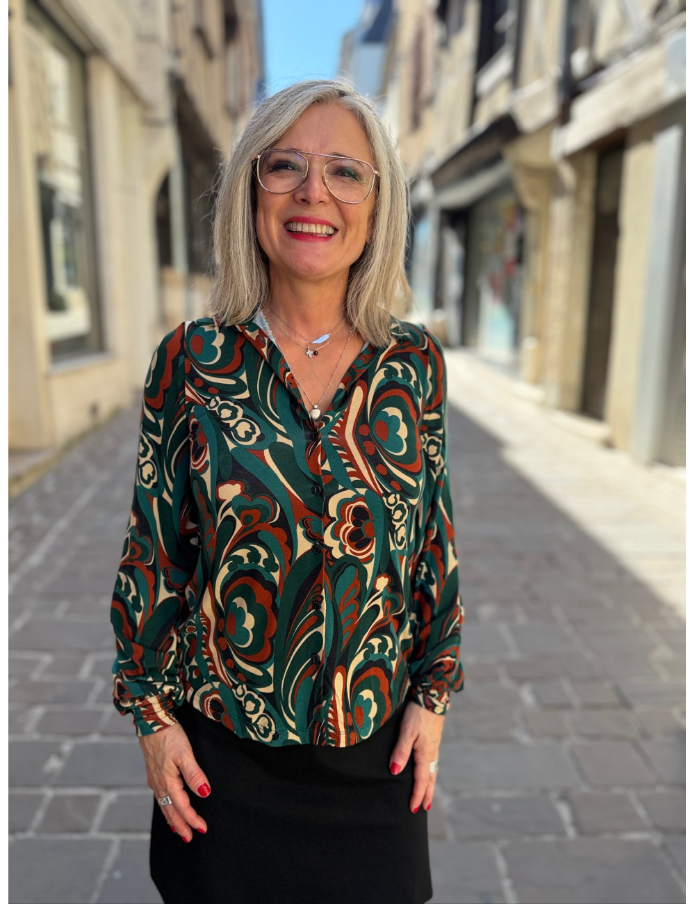 Chemise imprimée MAISIE maude King Louie