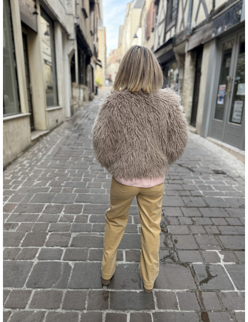 Veste NADY en poil synthétique