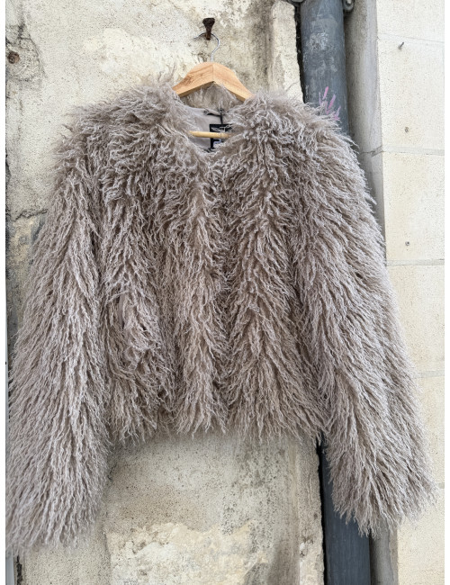 Veste NADY en poil synthétique