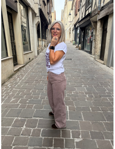 Pantalon velours SWANN wisteria Labdip