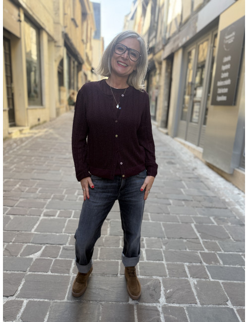 Cardigan NUMISLA fig Nümph