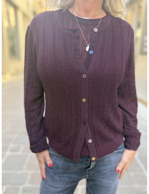 Cardigan NUMISLA fig Nümph