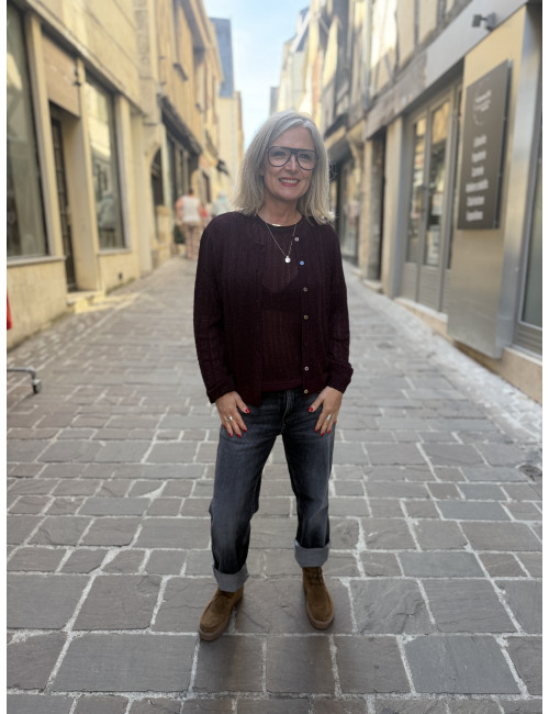 Cardigan NUMISLA fig Nümph