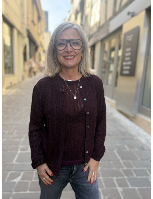Cardigan NUMISLA fig Nümph