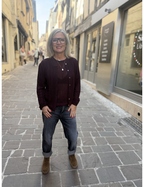 Cardigan NUMISLA fig Nümph