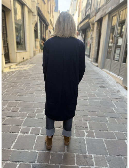 Manteau KRISTEN navy Hod