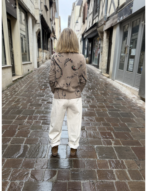 Pantalon BALLLIE white