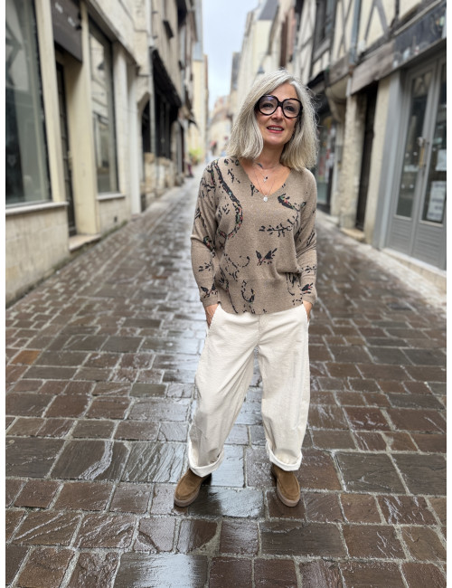 Pantalon BALLLIE white