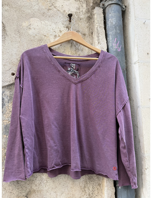 Tee Shirt VOLTAIRE cocoa One Tee